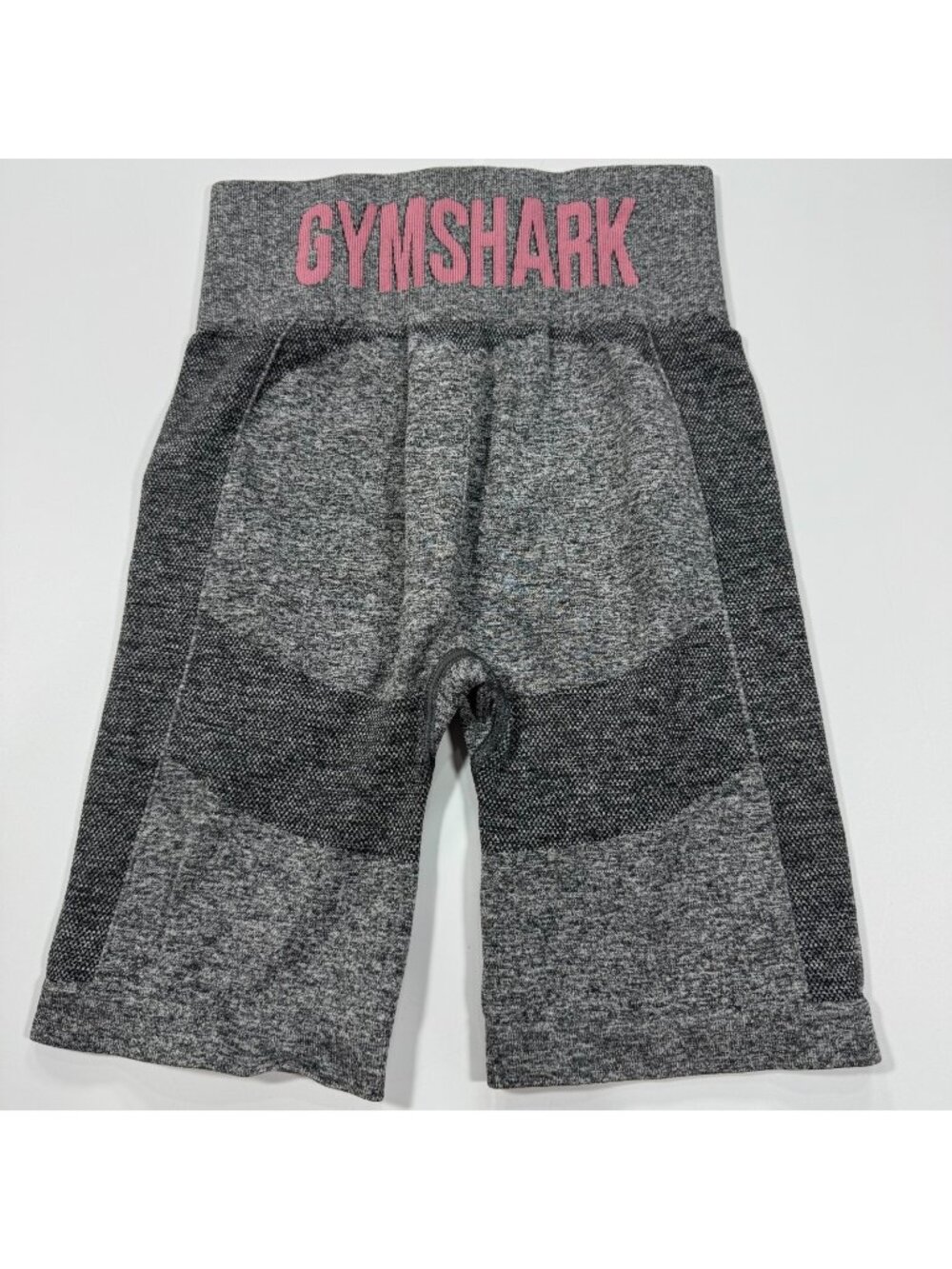 Gymshark Flex Shorts Women S Gray Polyester Athletic Cycling Workout Gym Stretch